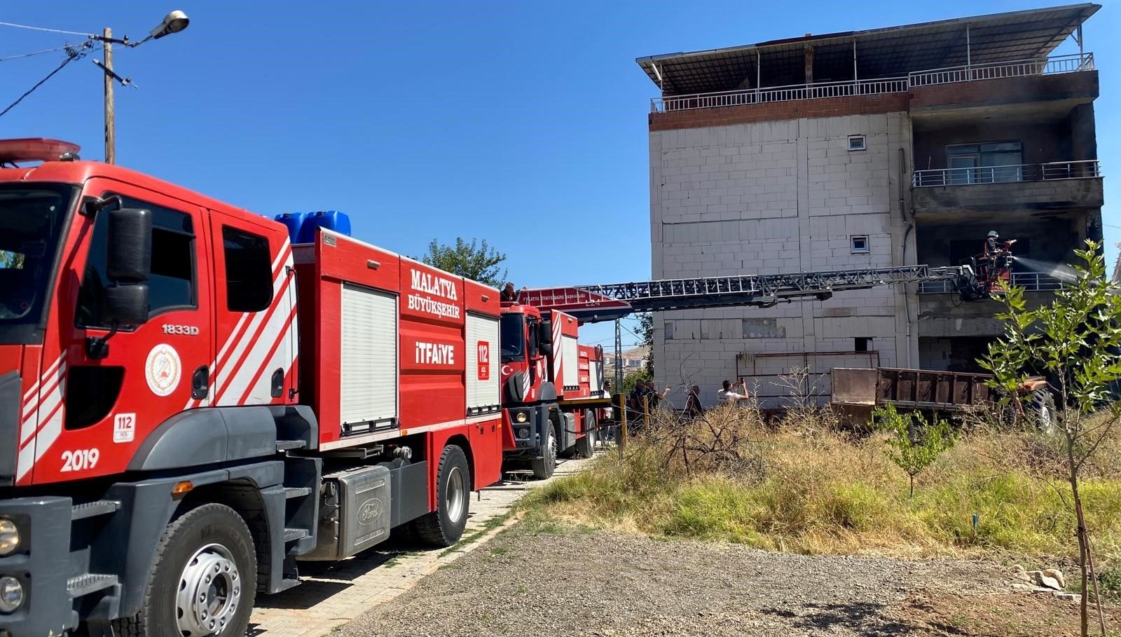 malatyadaki ev yangini korkuttu q5OvBFFA