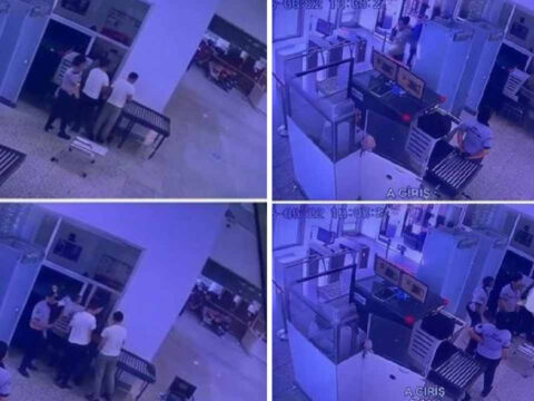 Kalem görünümlü silahla adliyeye girmek istedi! Çantasından neşter ve biber gazı da çıktı