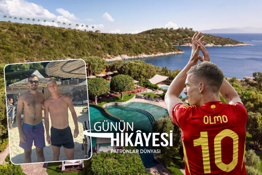 Ispanyanin dunya kupasi sampiyonlugunun mimarlarindan ve takimin 10 numarasi dani olmo tatil tercihini bodrumdan kRiUvUSJ